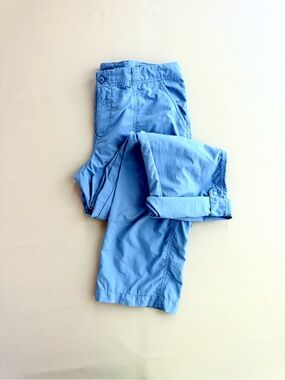 Columbia PFG Women’s Outdoor Hiking Fishing Convertible Pants 6 Blue Omni-Shade